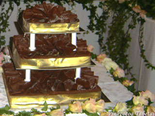 Wedding Reception at the Pontoon - Wedding Cake