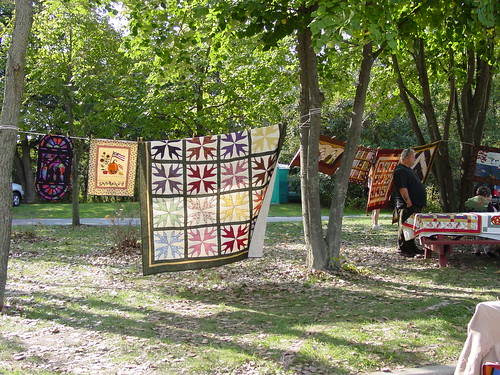 Quilts Seen at a Fall Festival