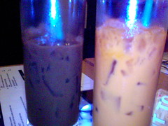 Thai tea and coffee