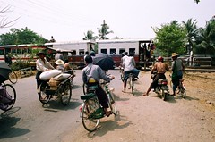 Myanmar commuter train