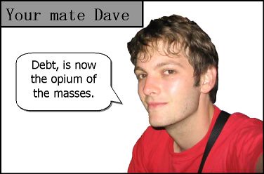 your mate dave on debt