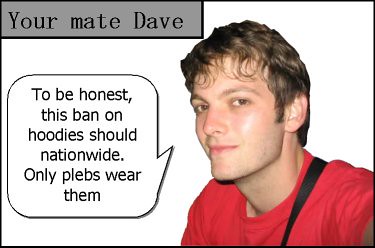 your mate dave on hoodies