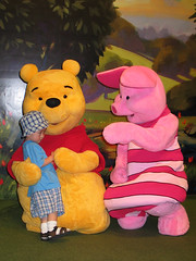 With Pooh and Piglet