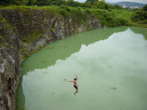 the Kumamoto quarry jump