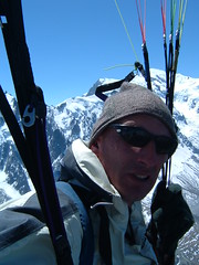 In Flight - Mont Blanc